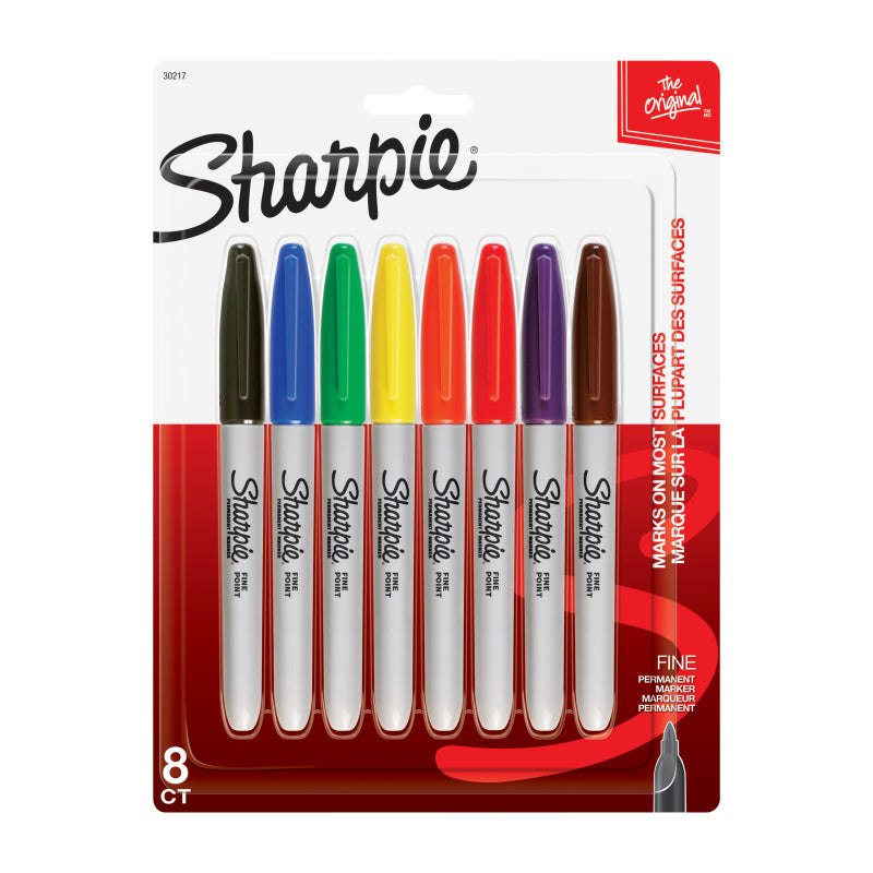 SHARPIE Permanent Marker FP Fashion Pack of 8 & Garden > Home Office Accessories