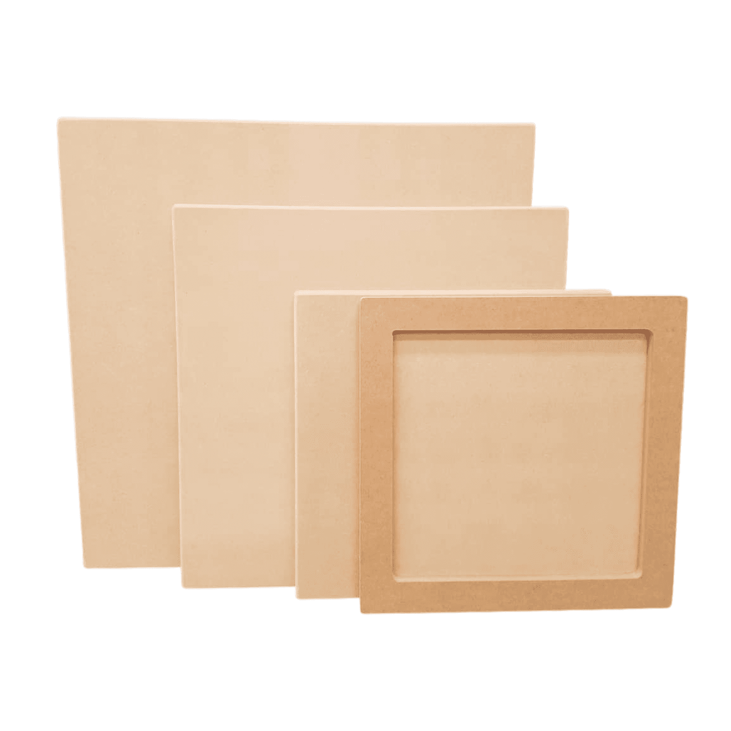 Square Resin Porthole Boards 2 x Pack Blanks