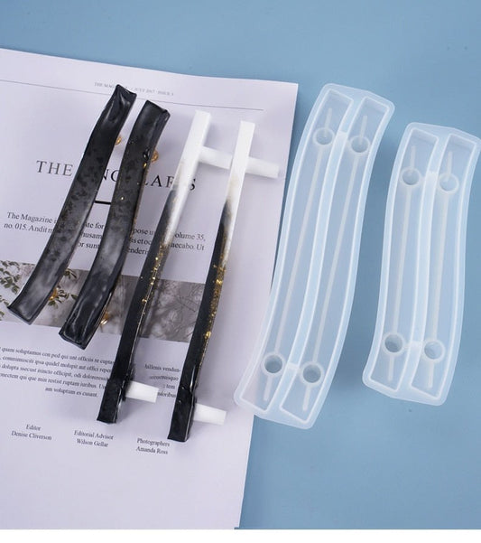 Tray Handle Silicone Moulds for Epoxy Resin Resin Mould