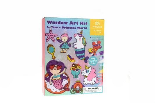 Window Art Kit - Princess World Craft Kit Art Kit