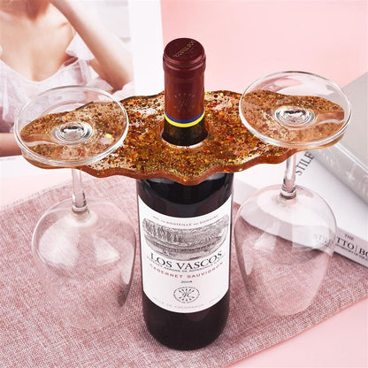 Wine Glass Holder Silicone Resin Mould Bottle Shelf Storage Moulds