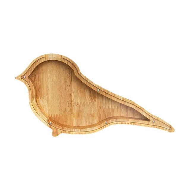 Wooden Bird Money Box Blanks